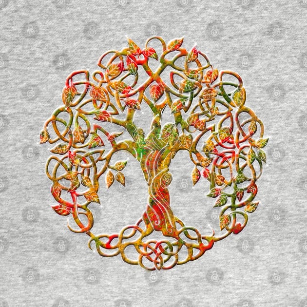 Tree of life Orange by Astrablink7